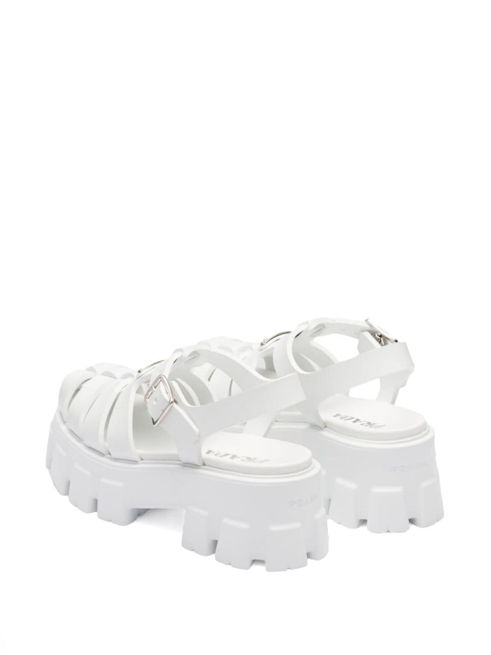 Monolith platform sandals - 4