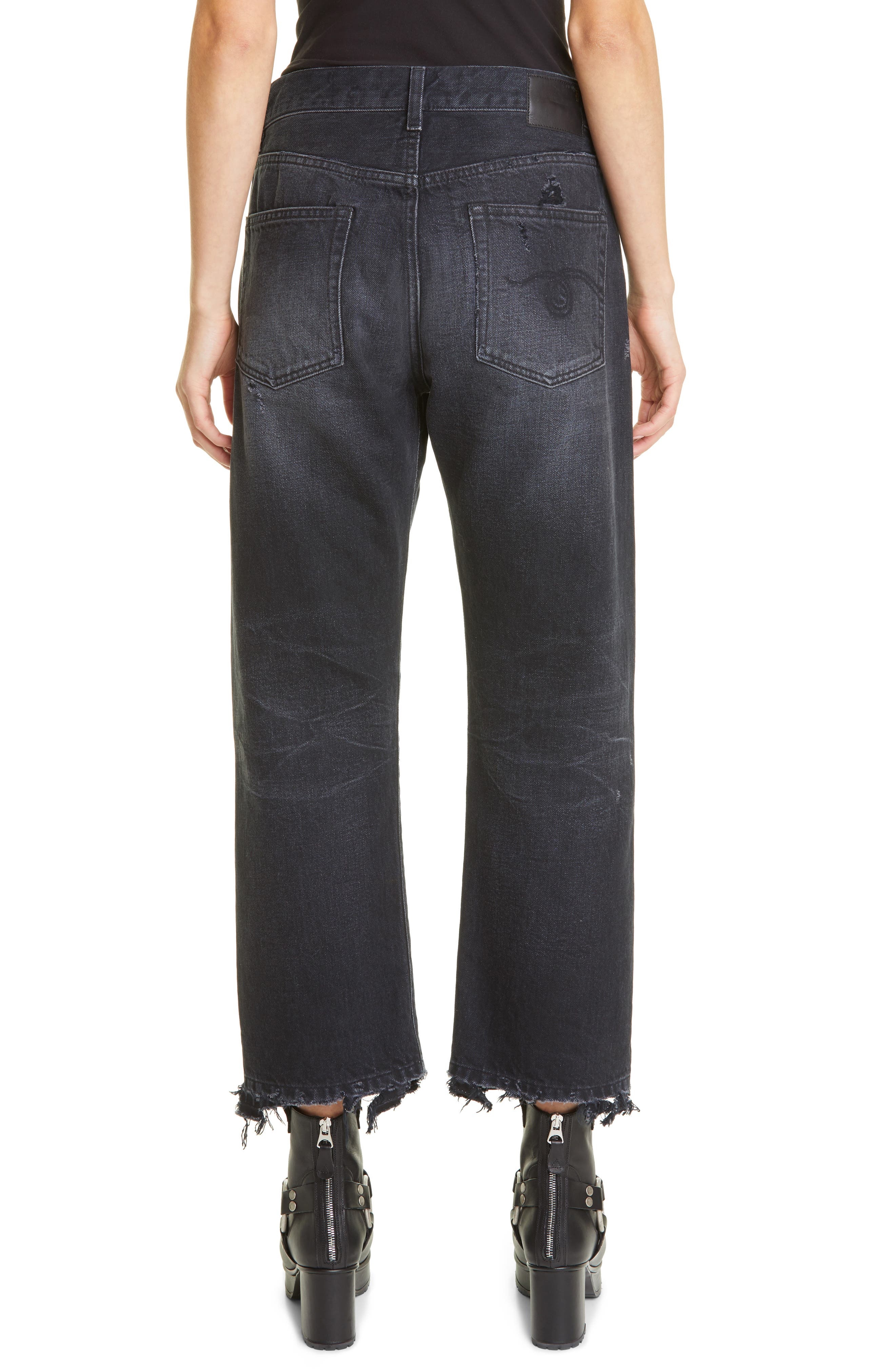 Distressed Boyfriend Jeans - 3