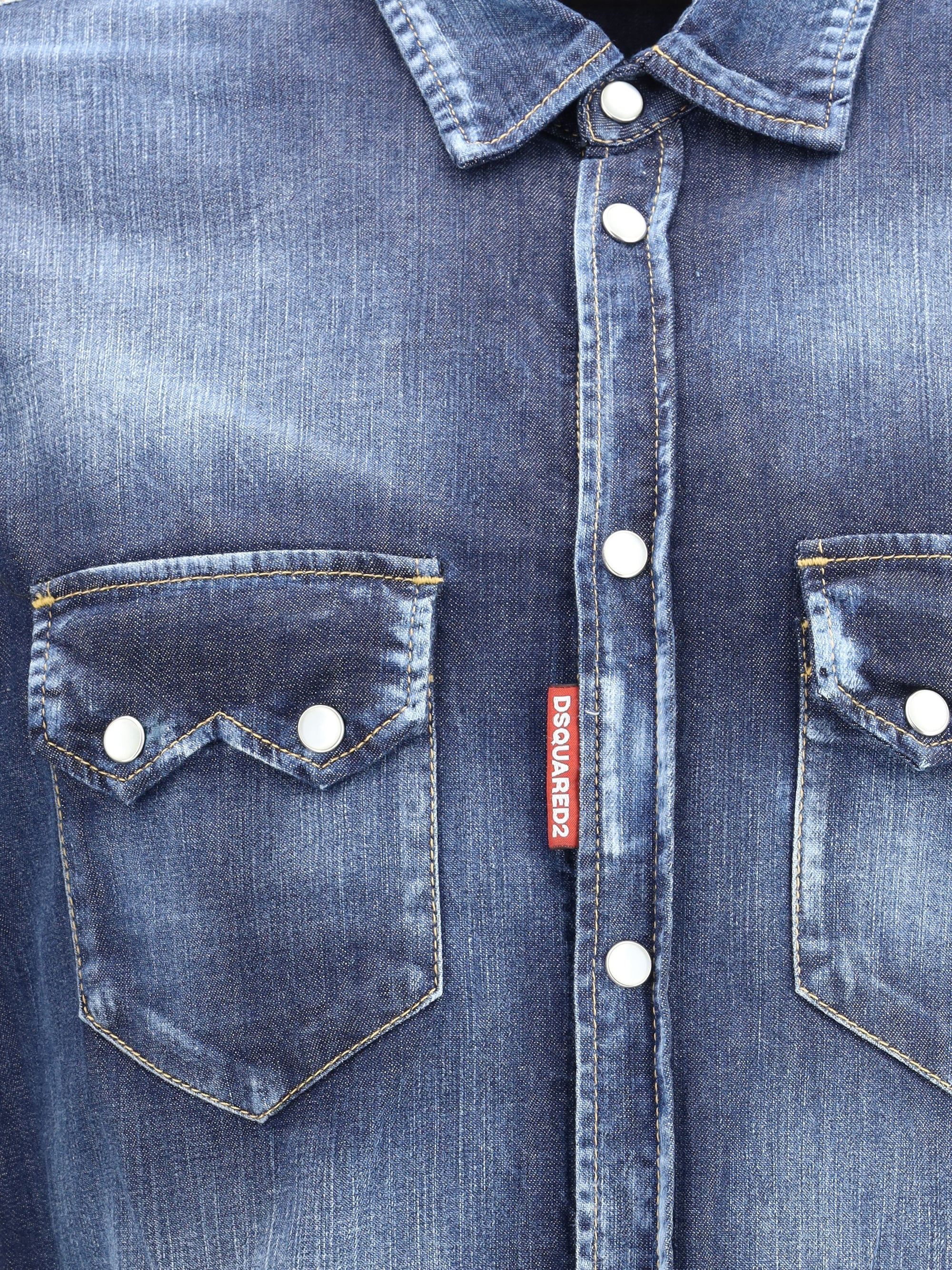 Dsquared2 Men Denim Shirt - 3