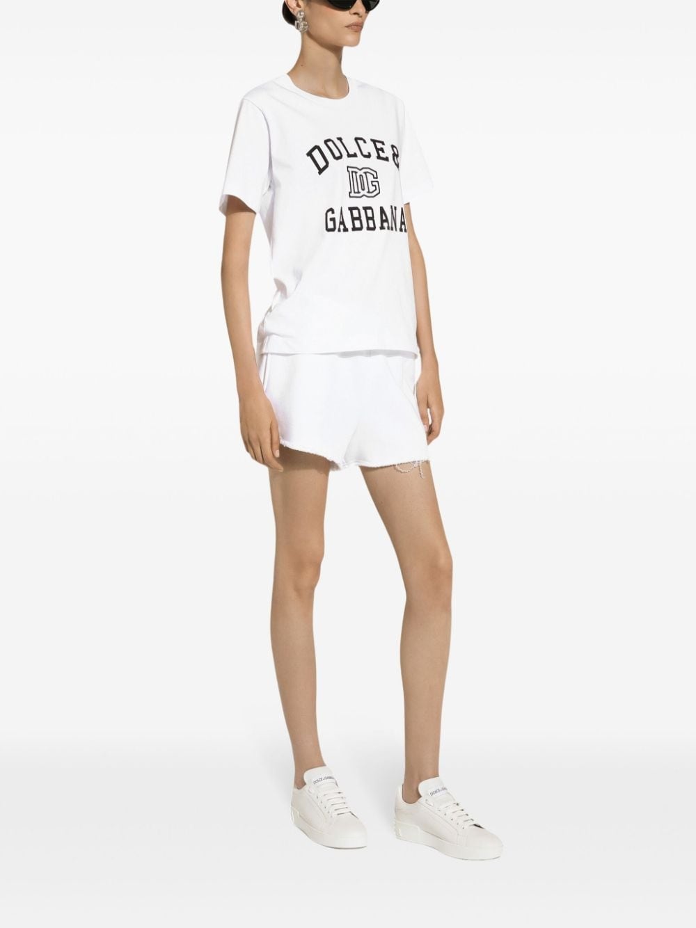 logo-print T-shirt - 3