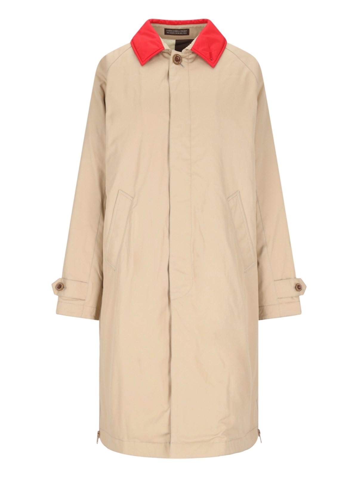 X FRAGMENT DESIGN COTTON TRENCH COAT - 1