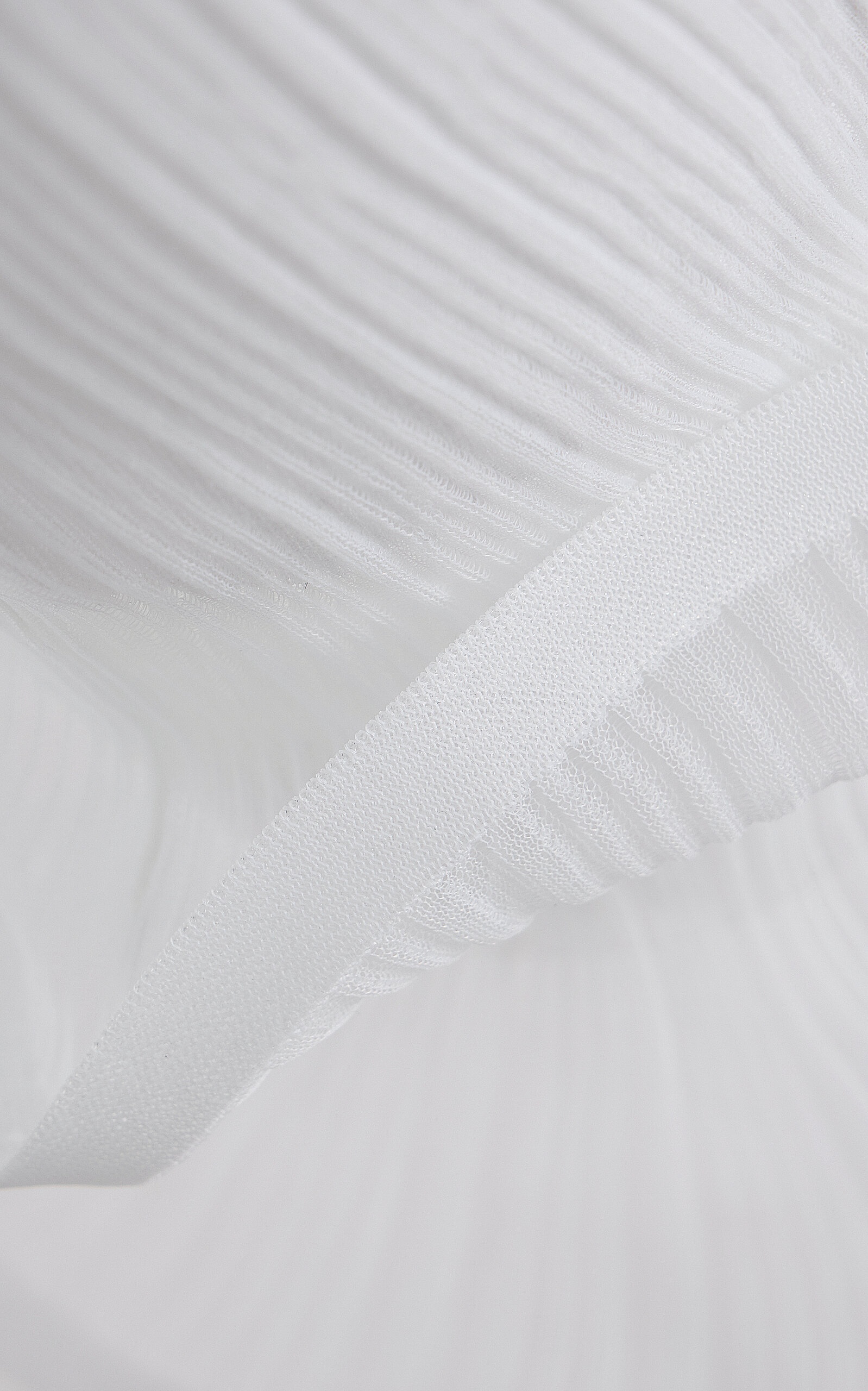 Kelso Ruffled Plisse Maxi Skirt white - 5