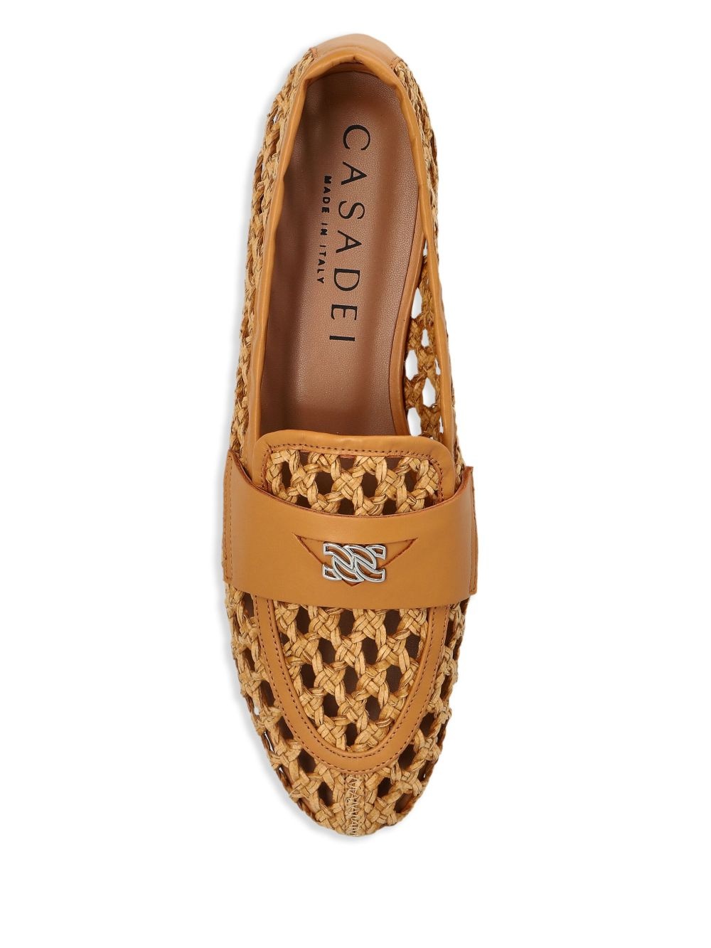 open-detailed loafers - 4