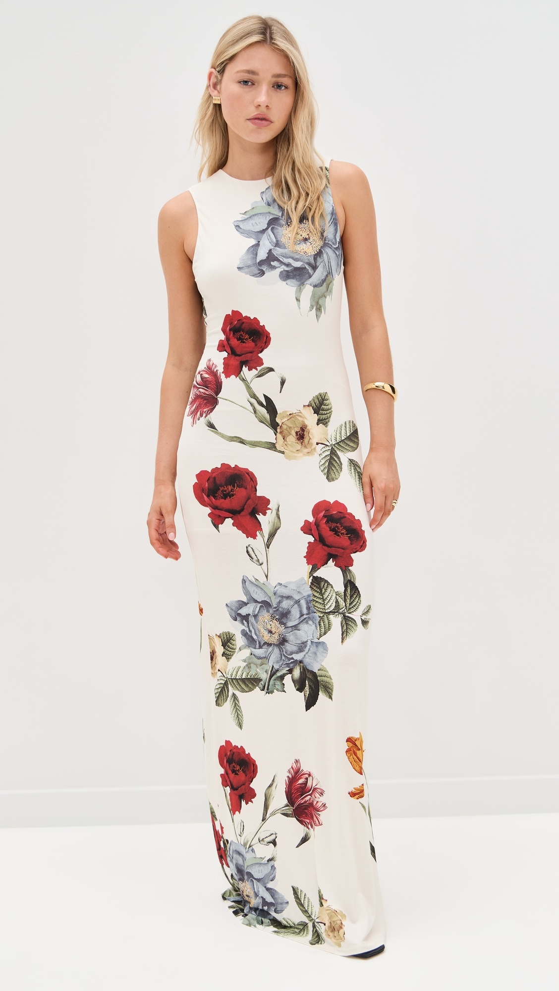 Delora Open Back Maxi Dress - 6