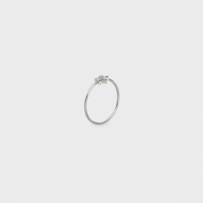 CELINE Etoile Celine Ring in White Gold and Diamond outlook