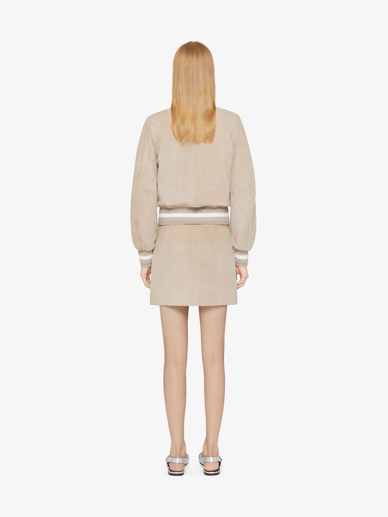 VARSITY JACKET IN SUEDE 4