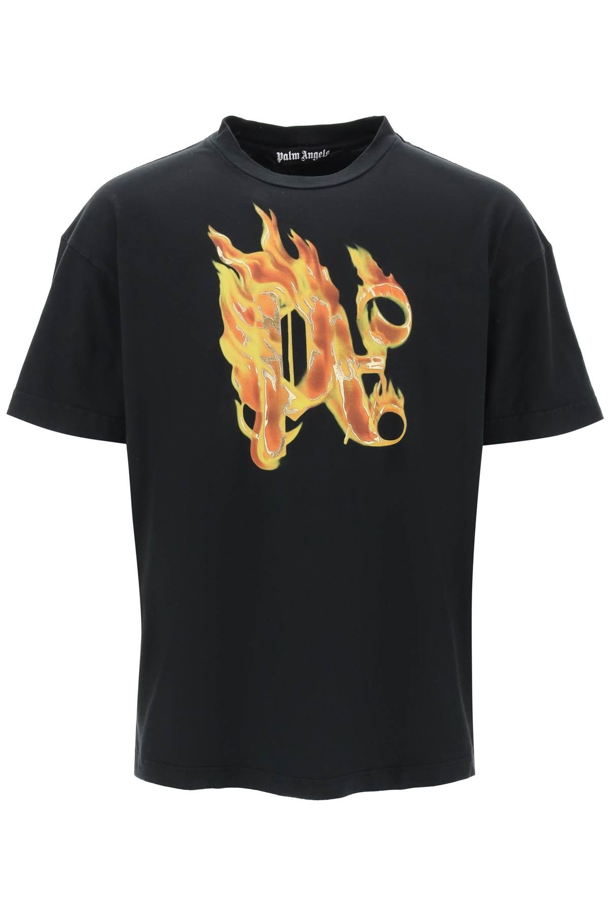 T Shirt Burning Monogram - 1
