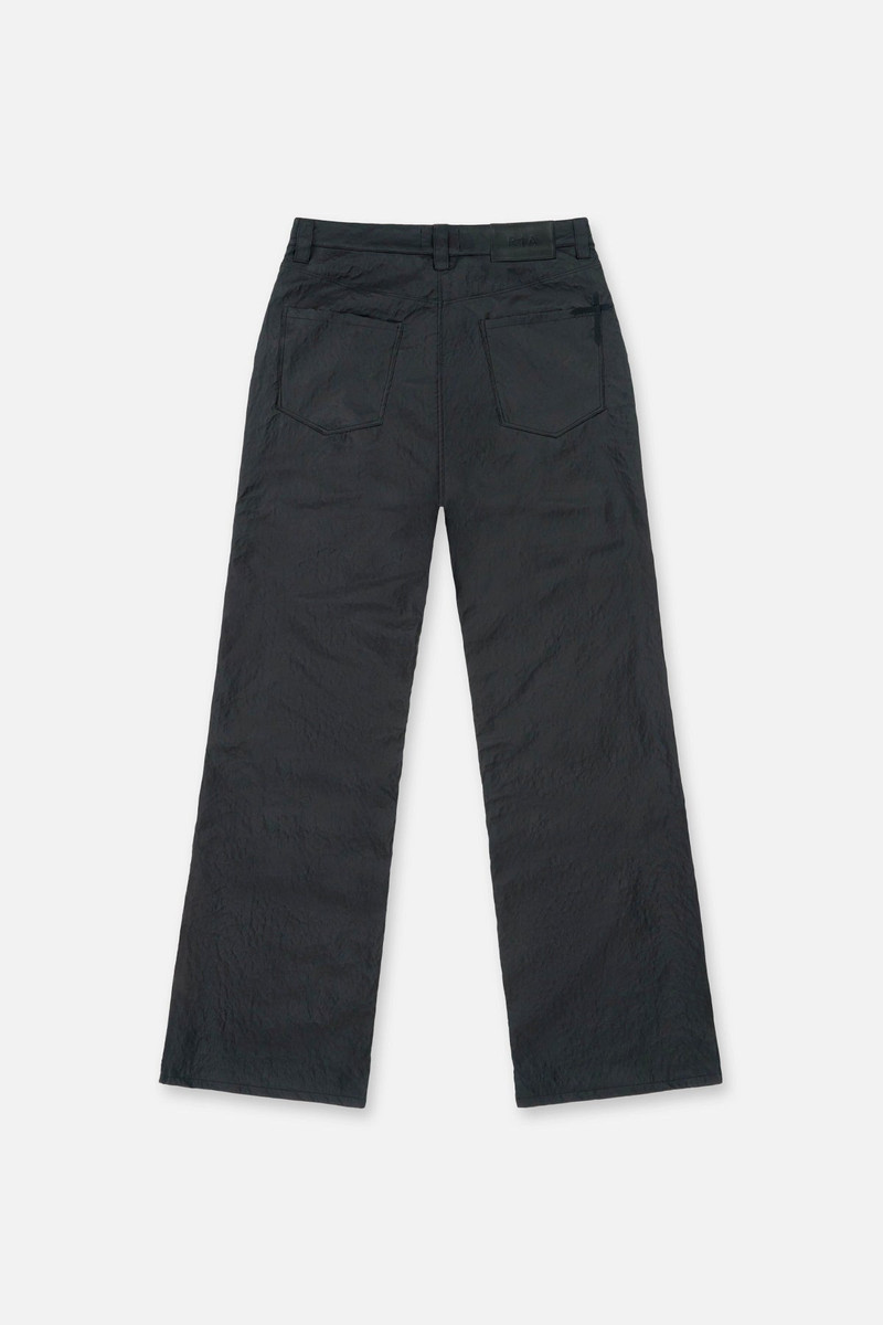 JAMIE FAUX LEATHER WIDE LEG PANT | BLACK 2