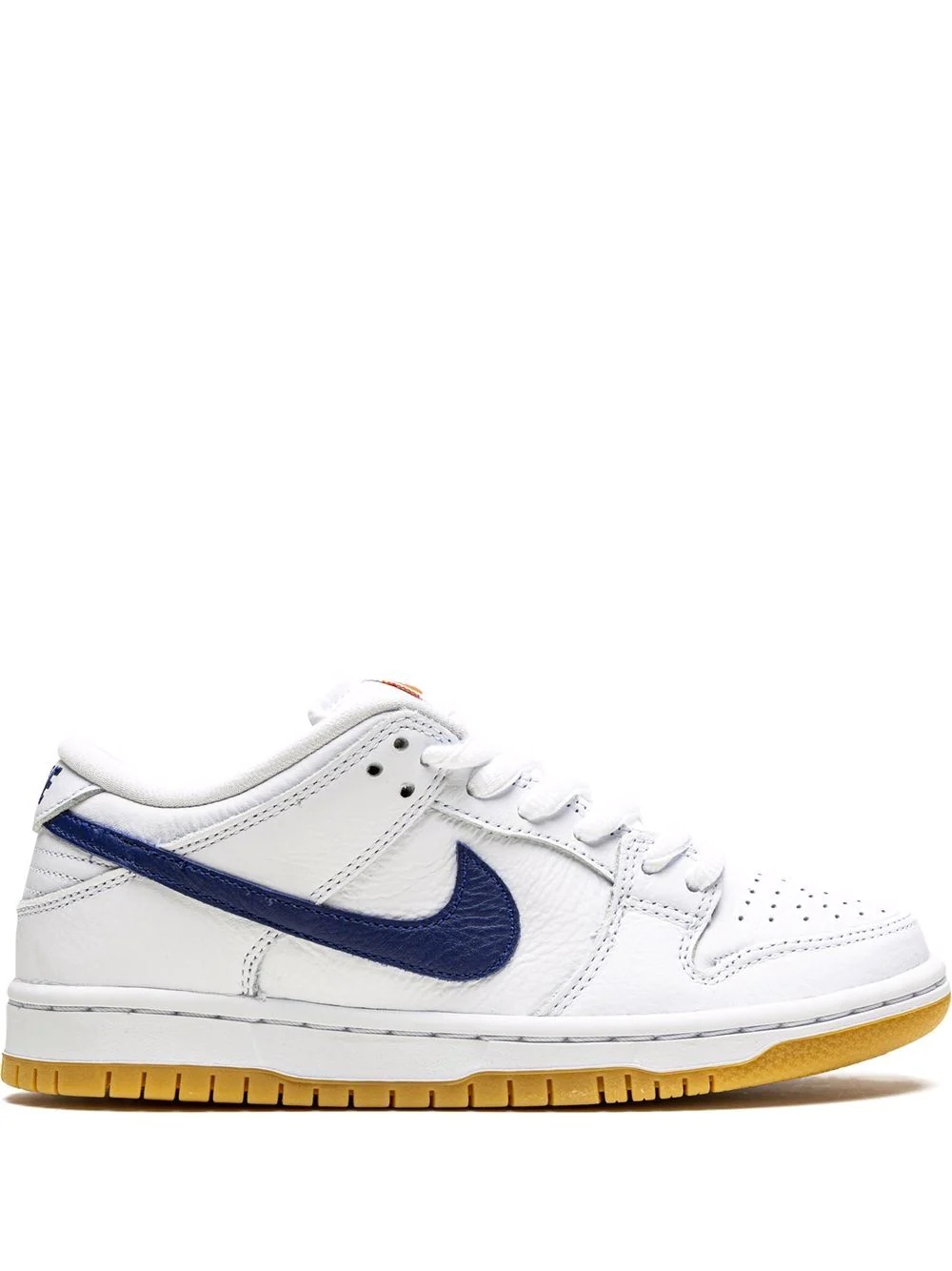 SB Dunk Low Pro ISO Orange Label "White/Navy" sneakers - 1