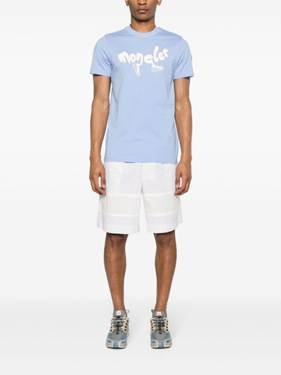 Moncler logo-print cotton T-shirt outlook