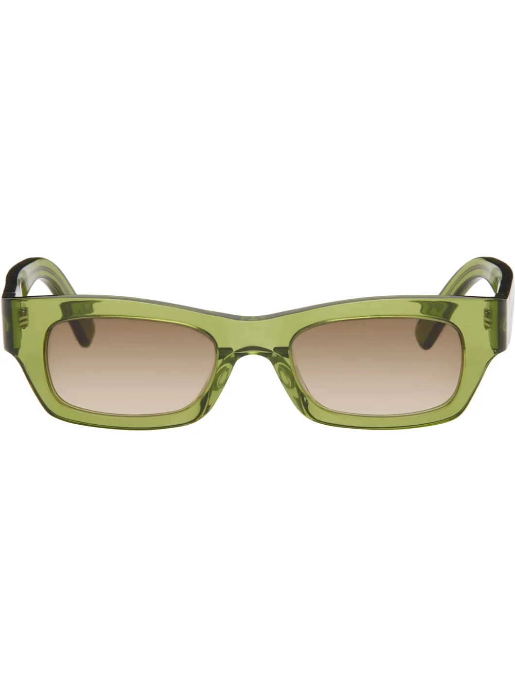 Green Clear Haicli Sunglasses - 1