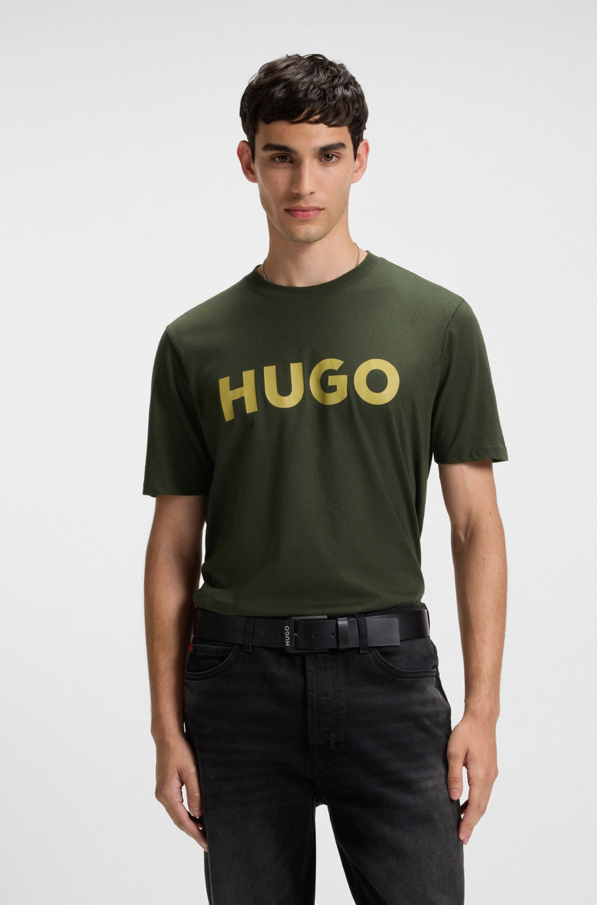 REGULAR-FIT T-SHIRT IN COTTON JERSEY WITH LOGO ARTWORK - 2