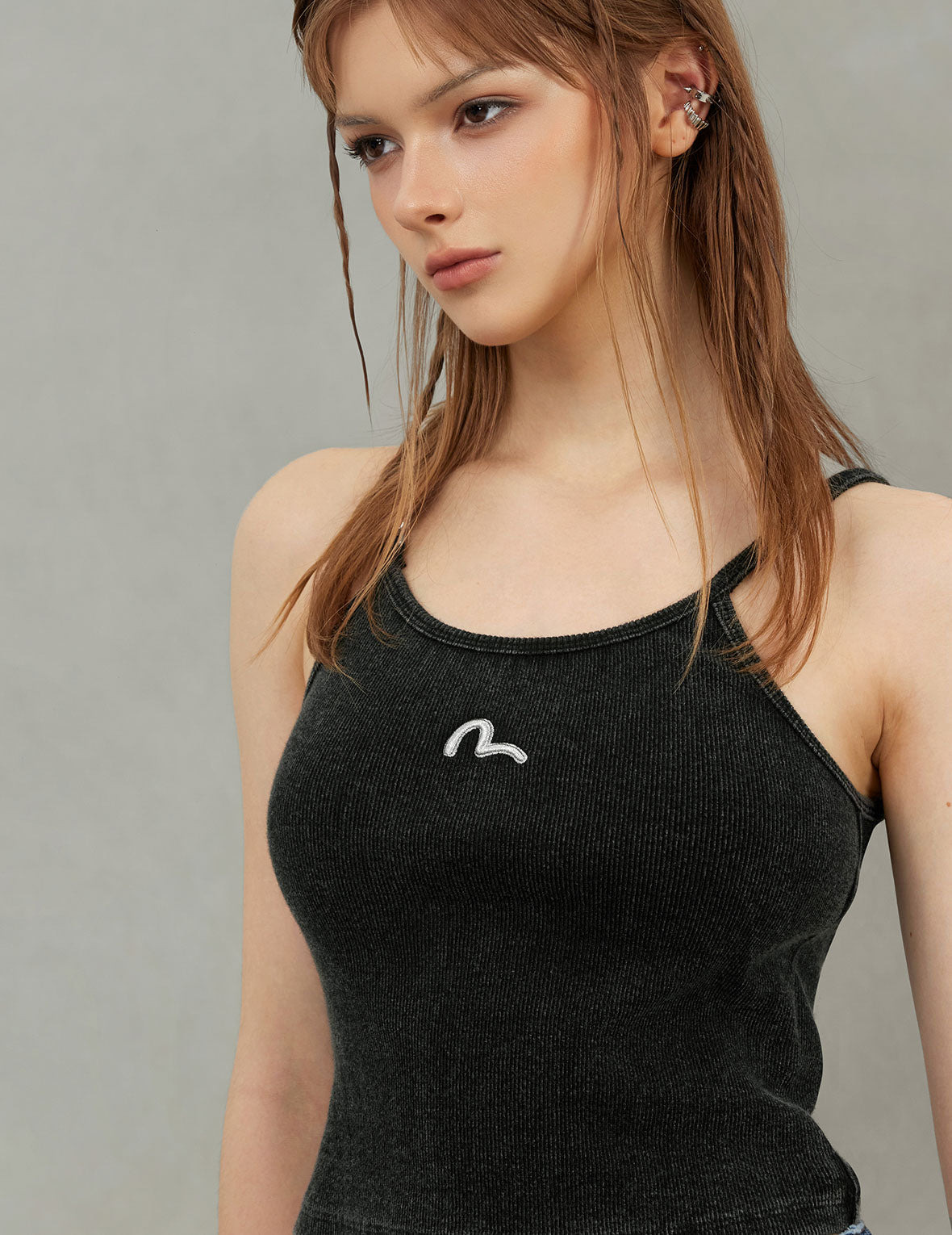 Seagull Embroidery Fashion Fit Knitted Vest Jacket - 9