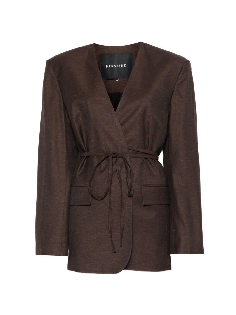 Indiana oversized tie blazer - 1