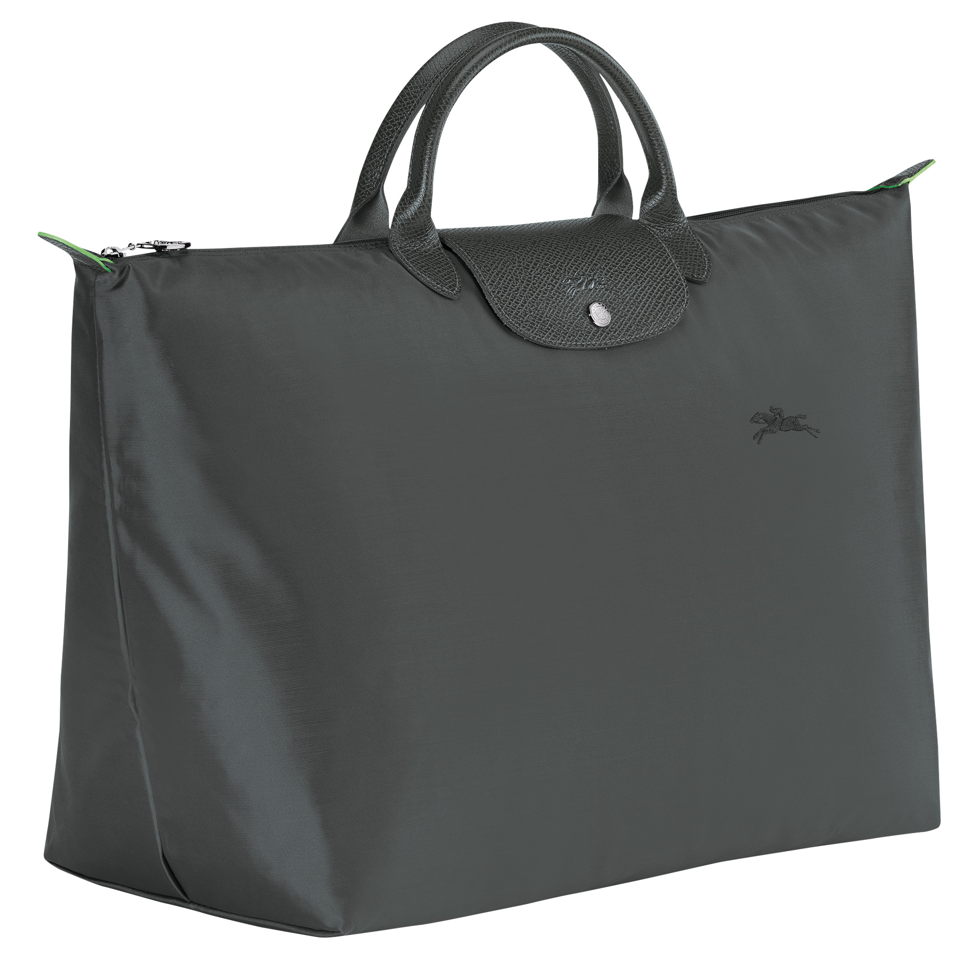 Le Pliage Green S Travel bag Graphite - Recycled canvas - 3