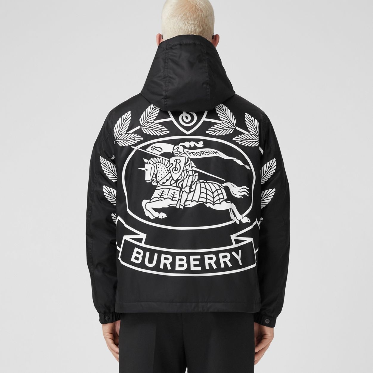 EKD Print Nylon Hooded Jacket - 4