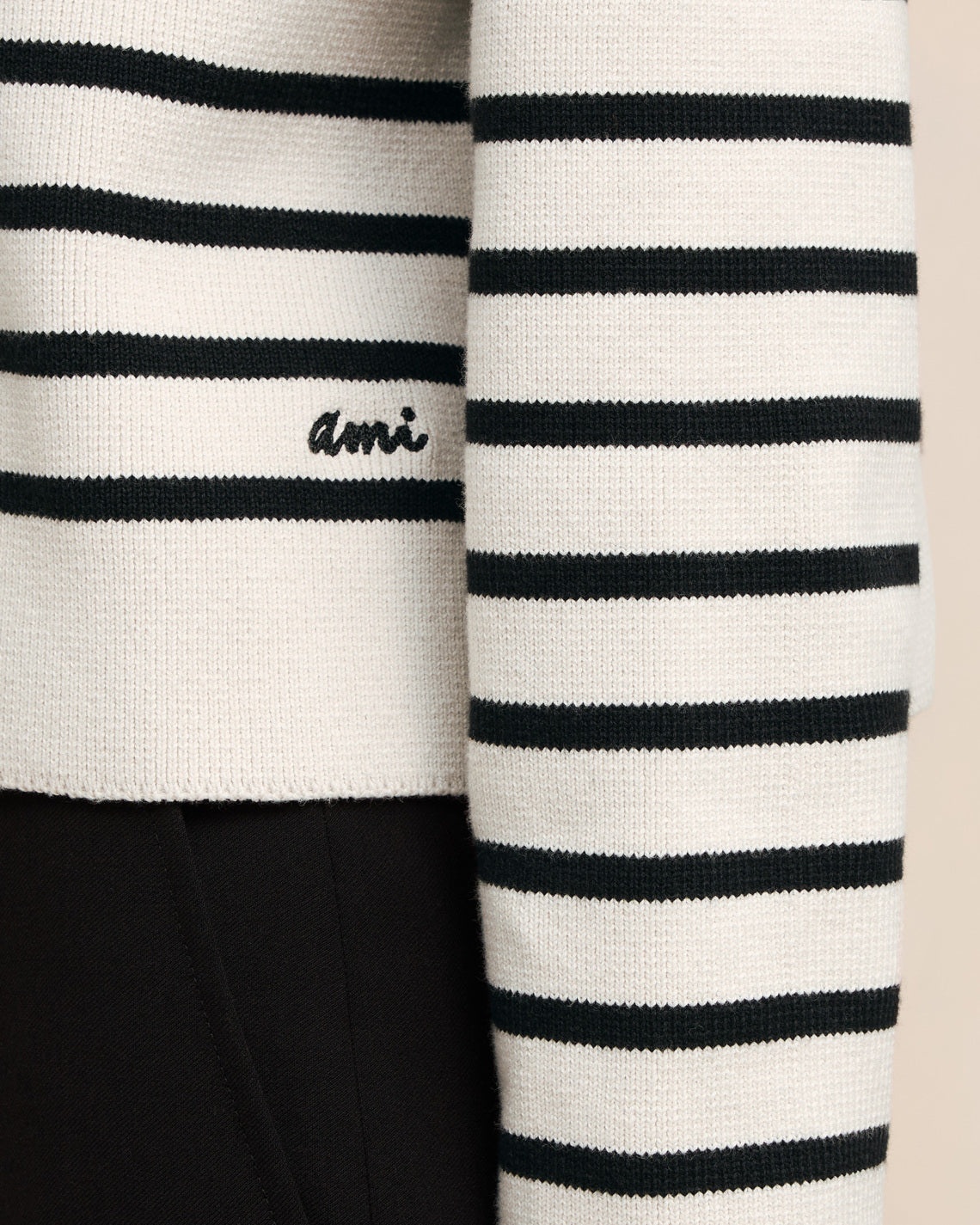 AMI EMBROIDERY SAILOR POLO - 4