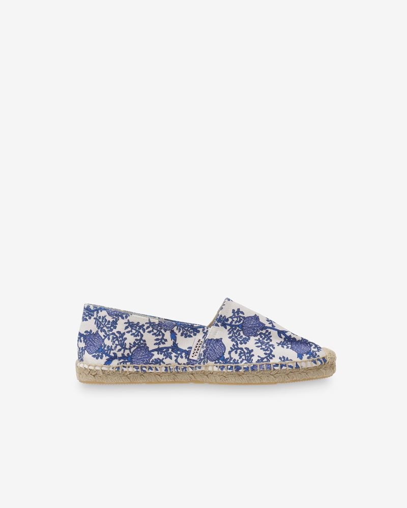 CANAE PRINTED CANVAS ESPADRILLES - 1