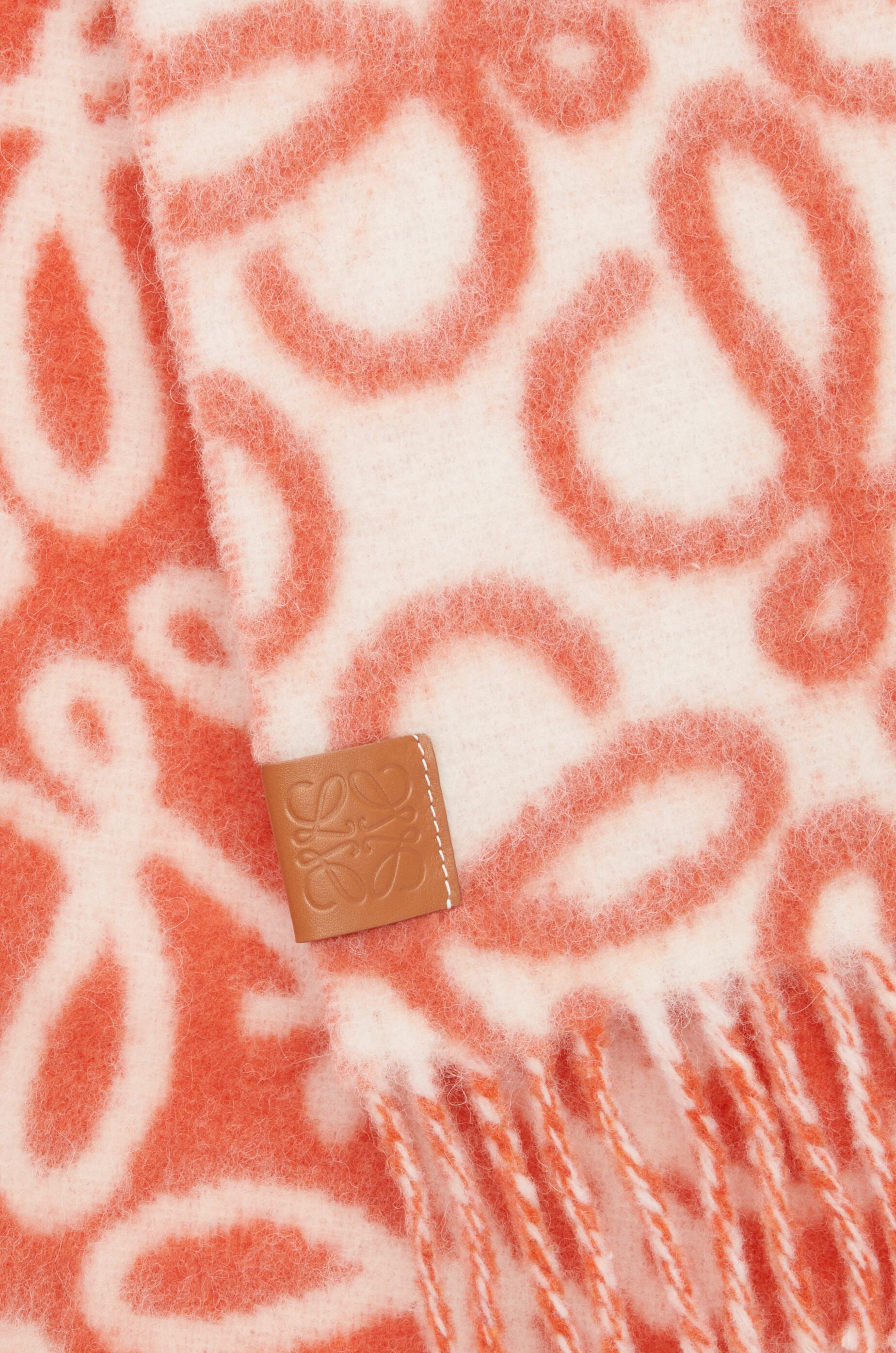 Anagram scarf in alpaca and wool - 5