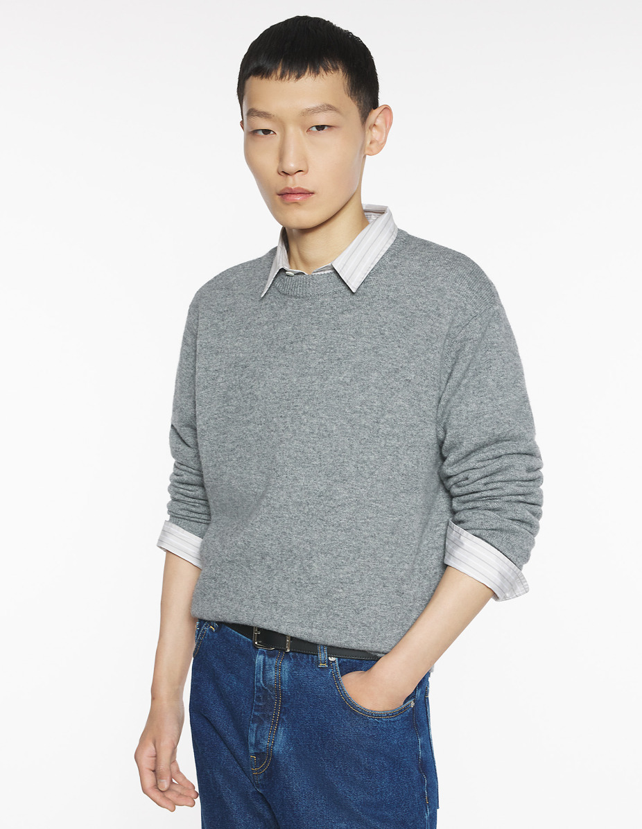CASHMERE WOOL REGULAR JUMPER - 3