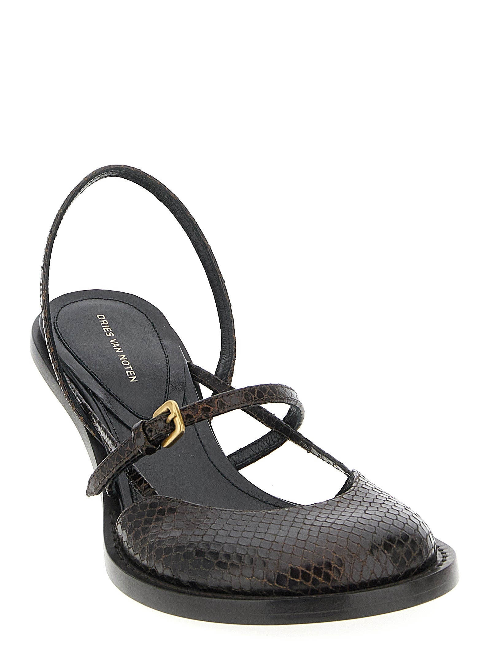Dries Van Noten Women Leather Slingback - 2
