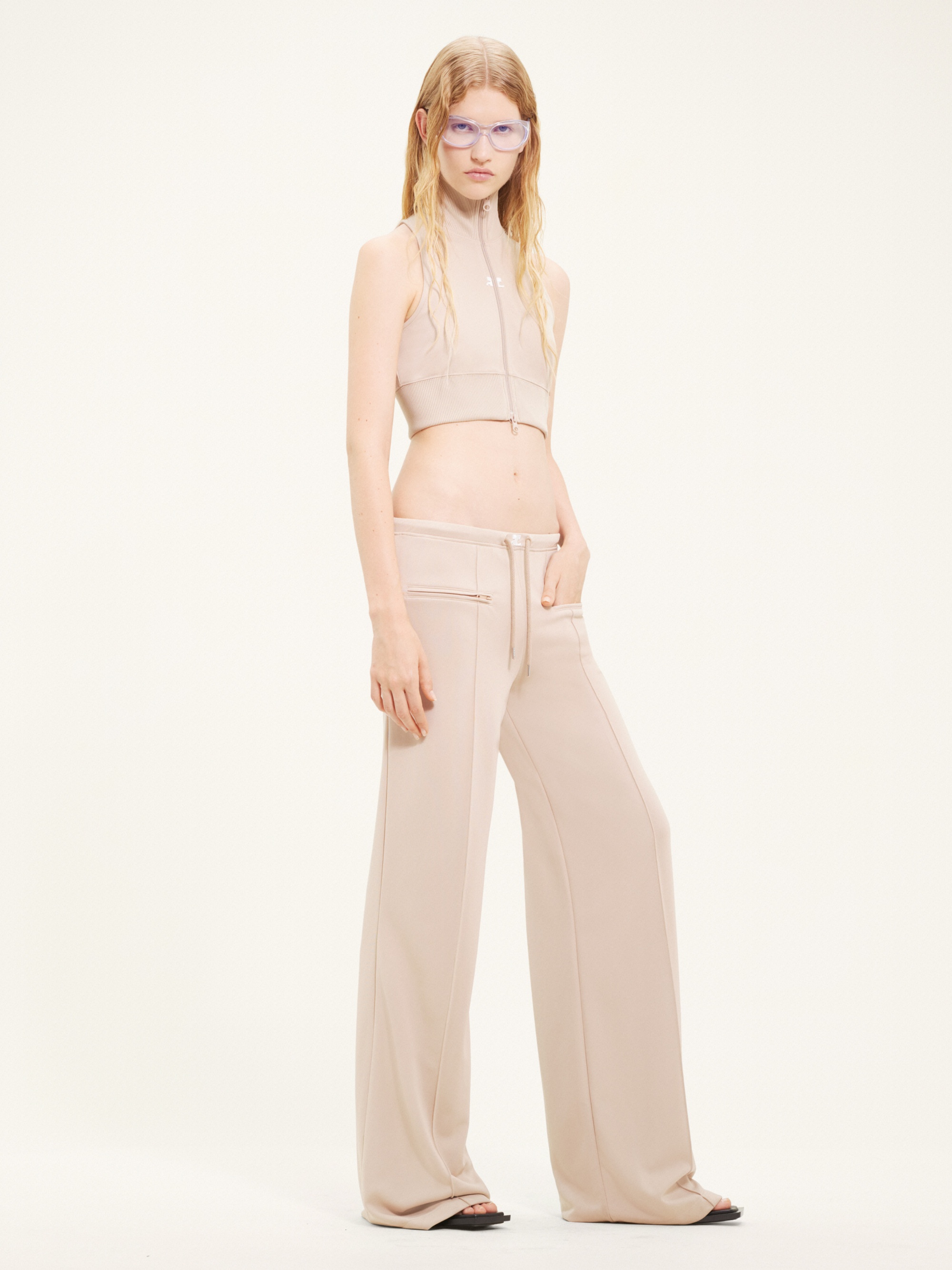 INTERLOCK TRACKSUIT BAGGY PANTS - 3