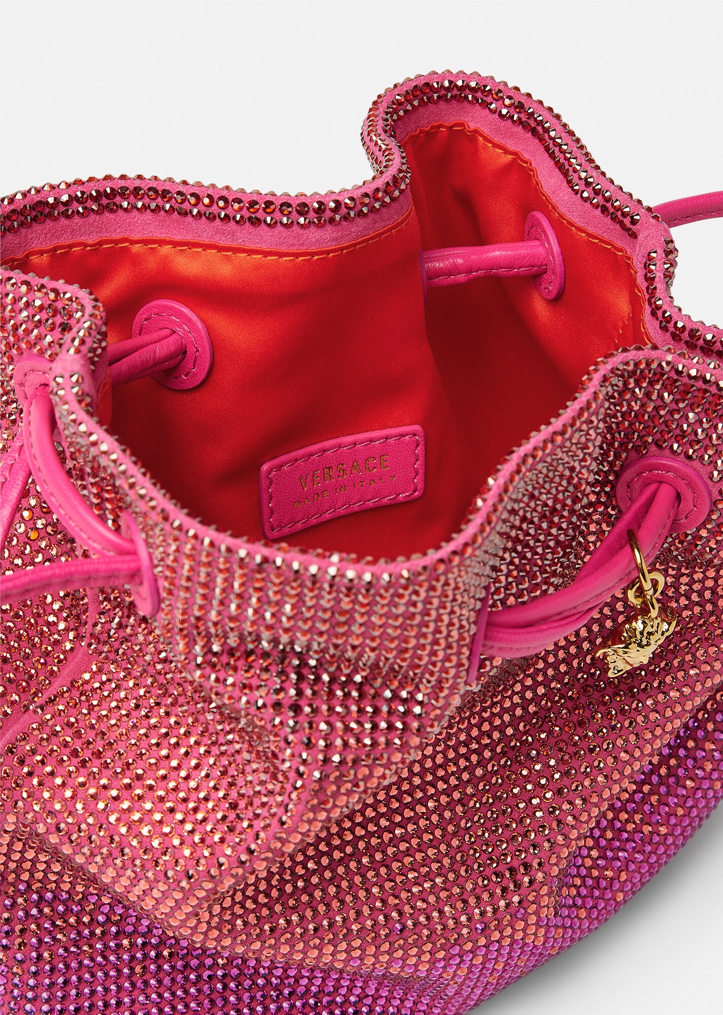 La Medusa Studded Mini Bucket Bag - 5