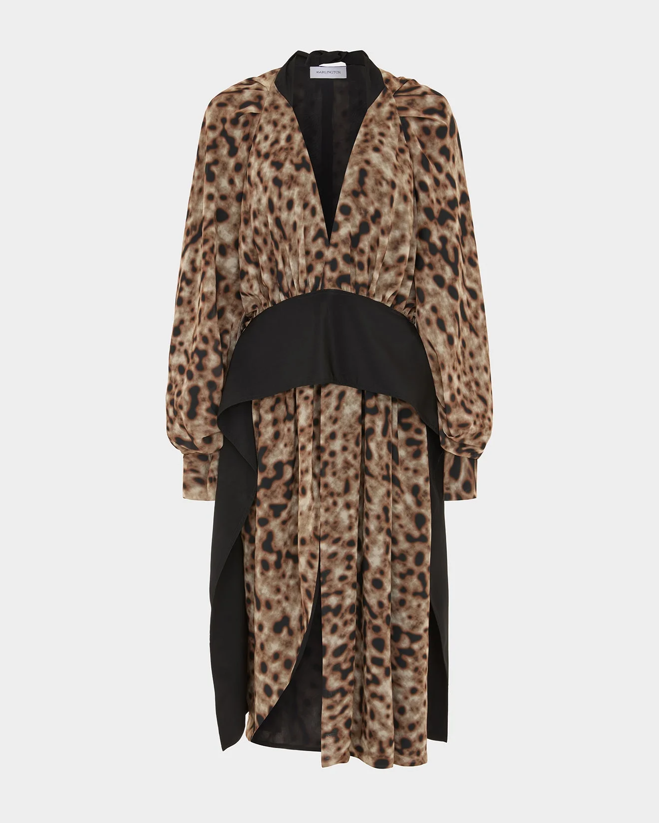 TILDE MIDI DRESS IN PRINTED CHIFFON - 1