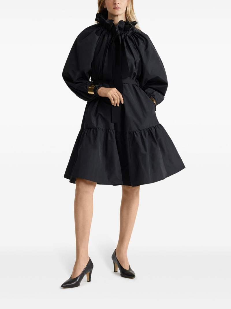 PATOU Iconic Drawstring faille mini dress outlook