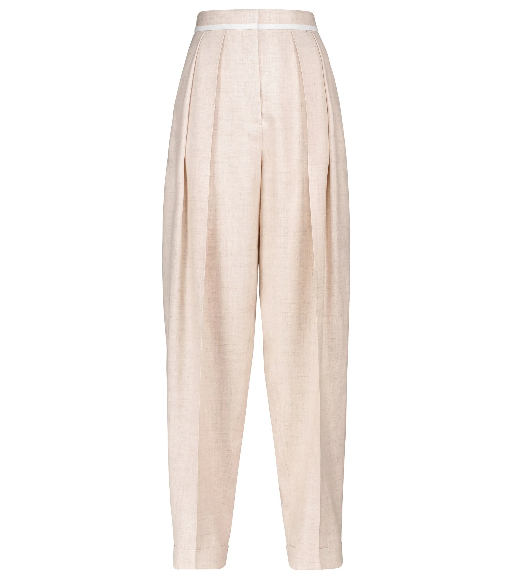 Ariana pleated wide-leg pants - 1