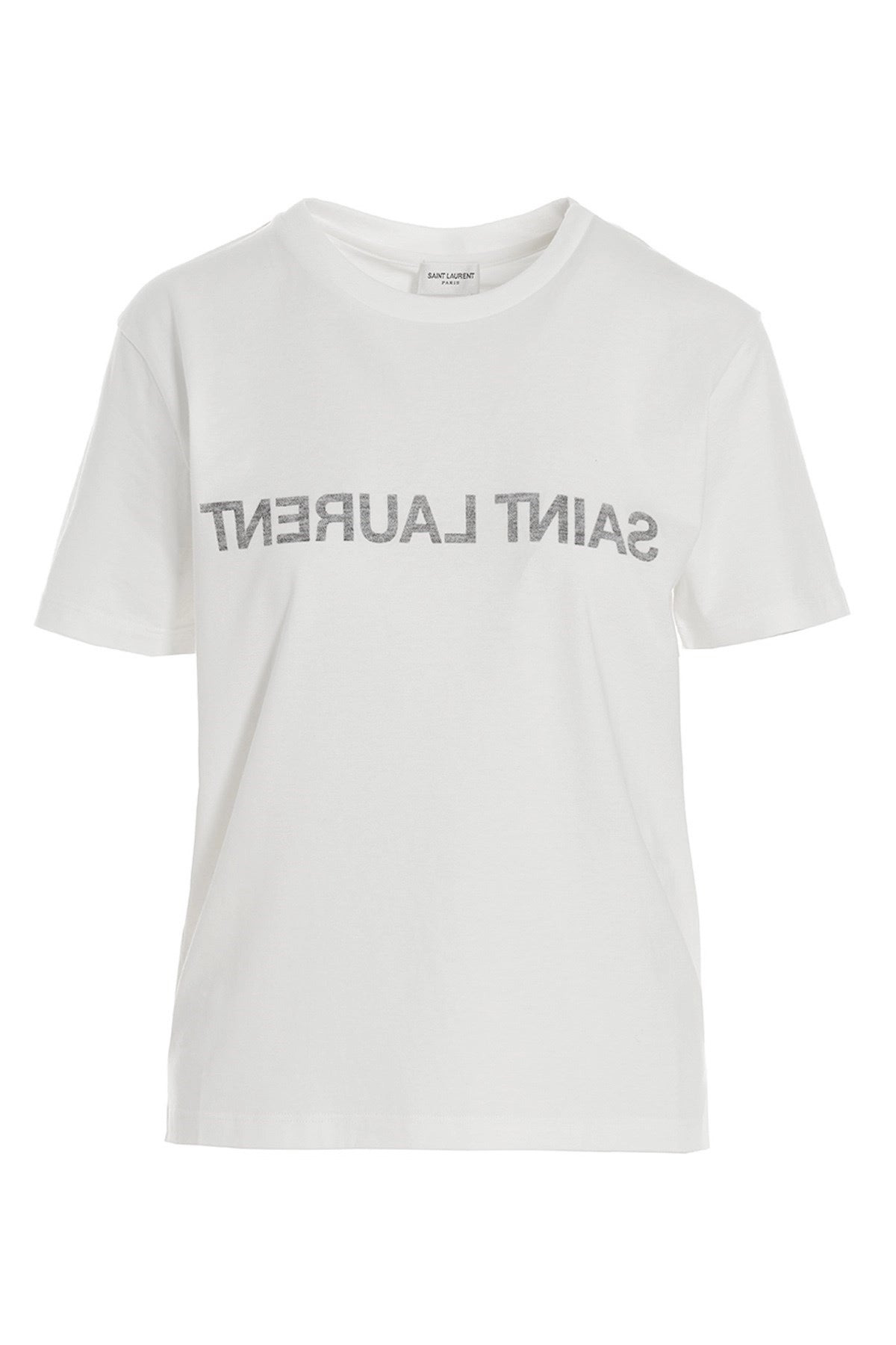 Saint Laurent Women Logo Print T-Shirt - 1