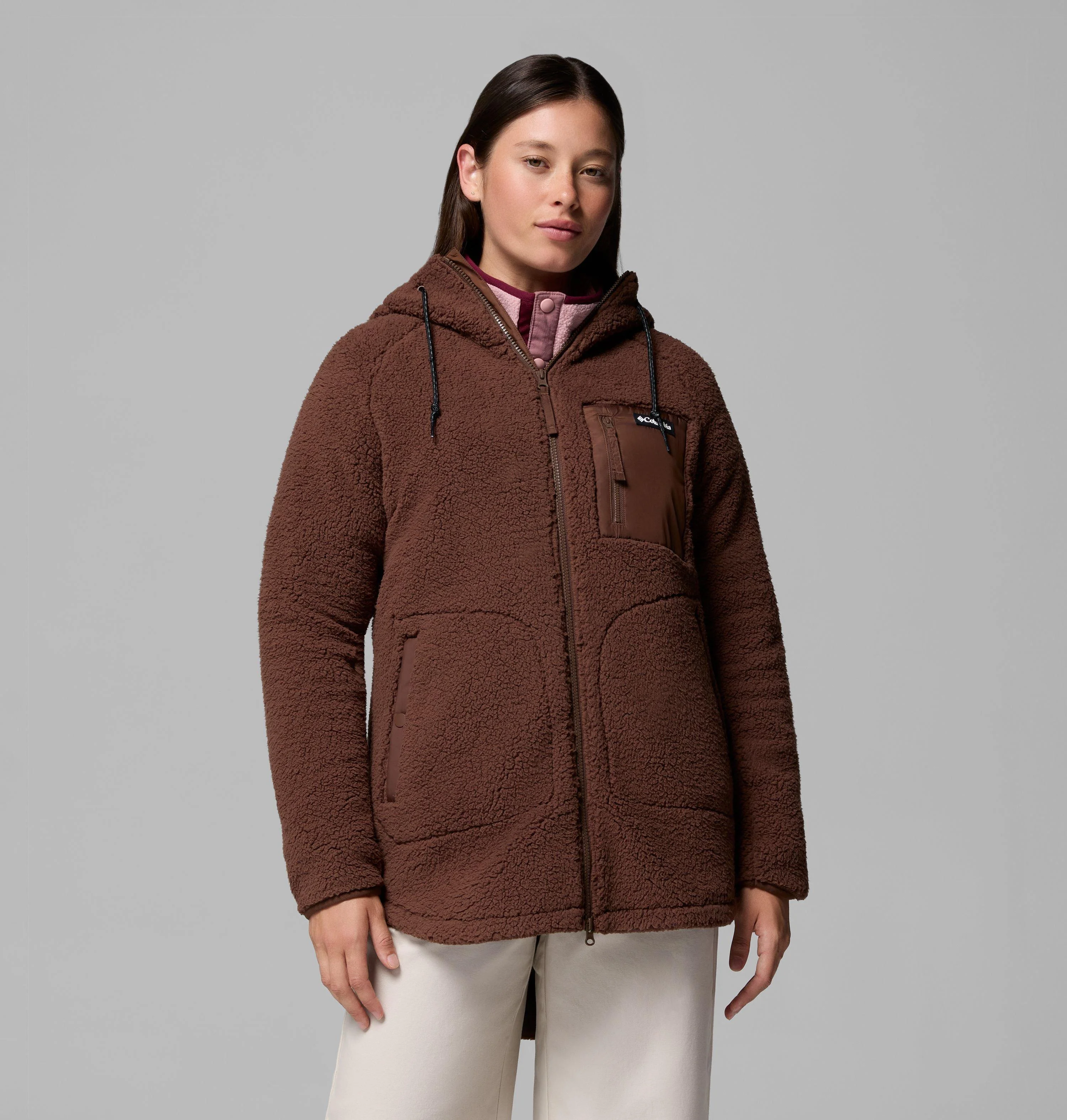Women's Winter Warmth Full Zip Hoodie - 1