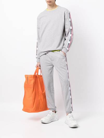 Moschino logo tracksuit bottoms outlook