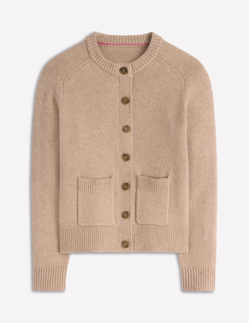 Marion Merino Cardigan-Linen 1