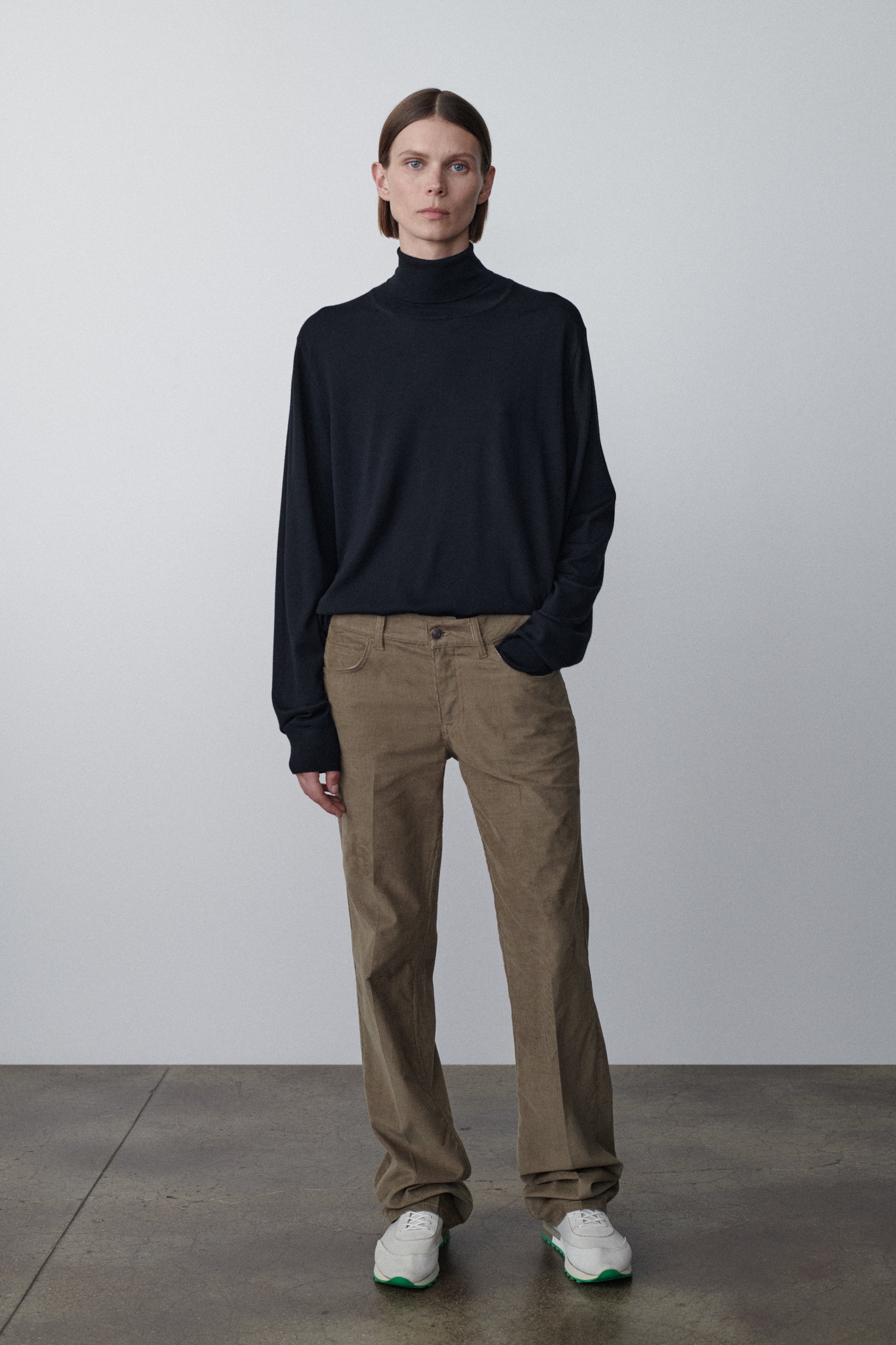 Carlyl Pant in Cotton - 3