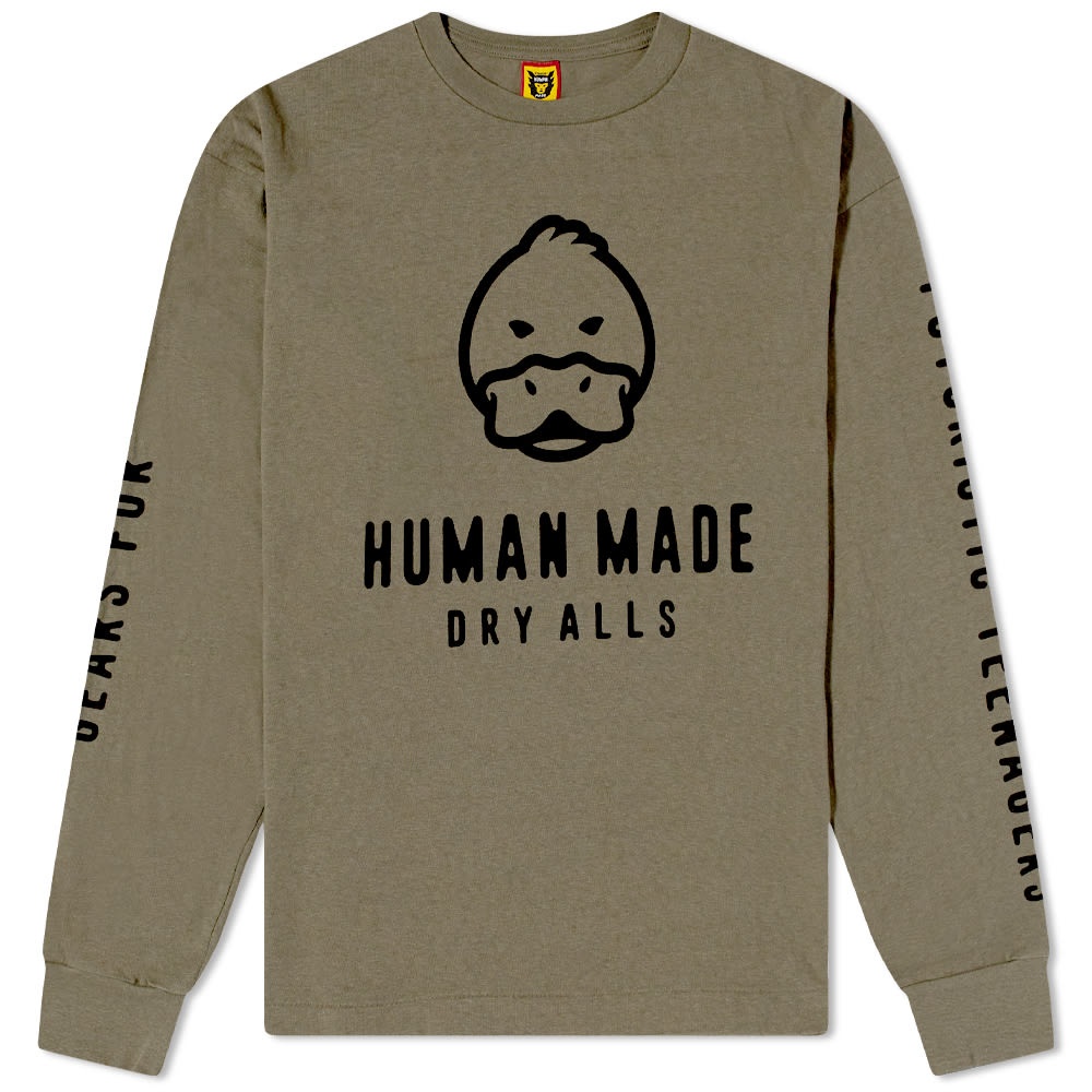 Human Made Long Sleeve Duck Tee - 1