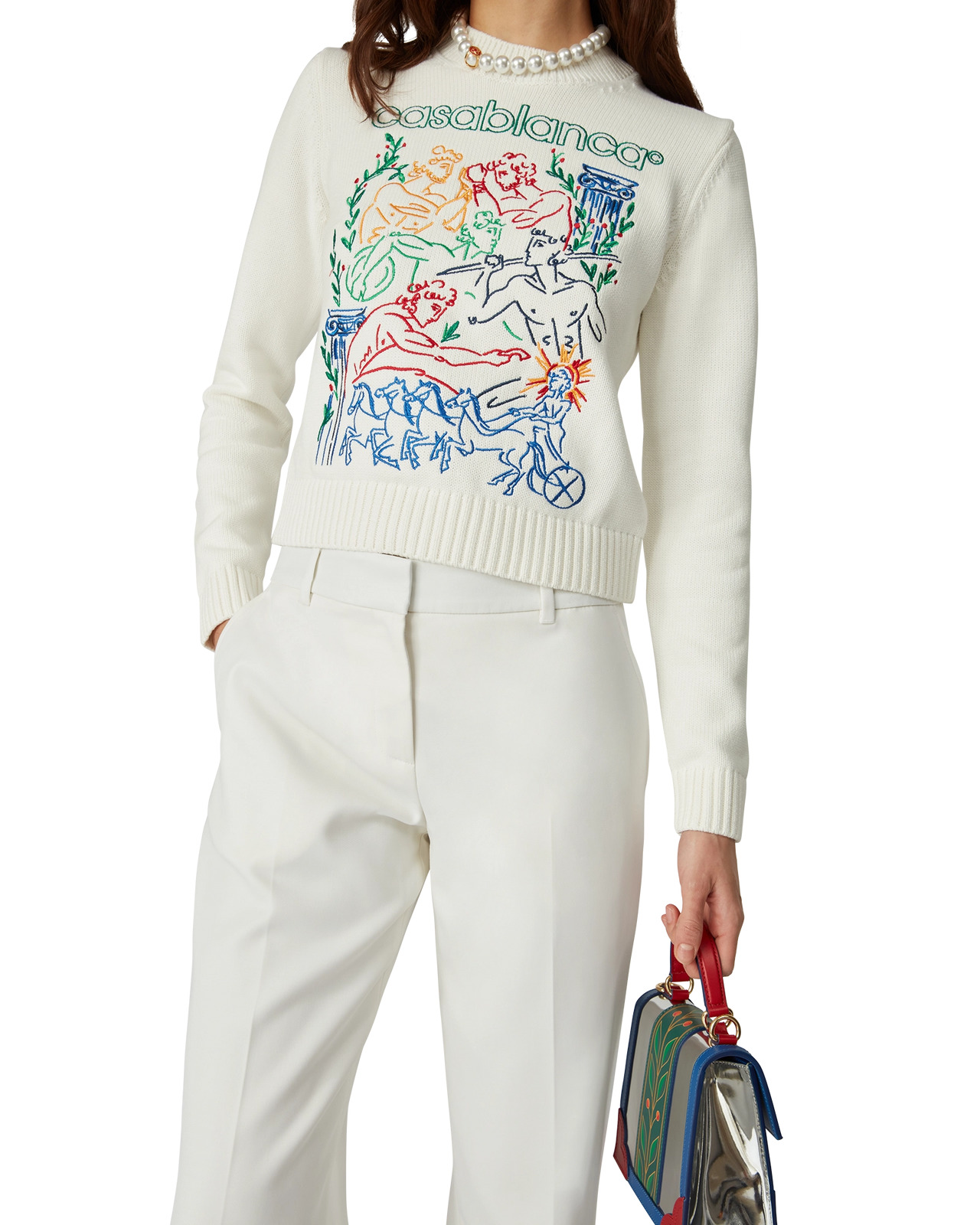 Wool Tailored Trousers | Casablanca Paris - 5