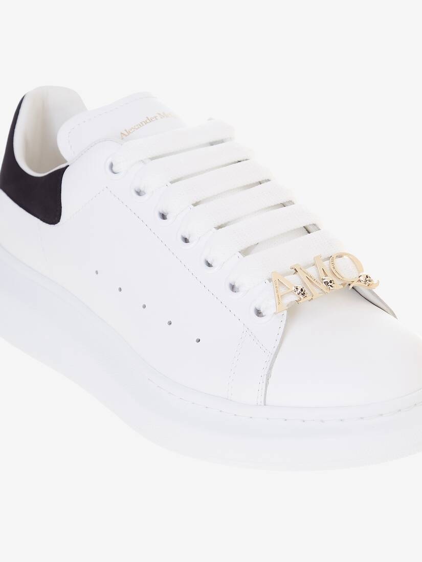 Alphabet Sneaker Charm in Pale Gold - 3