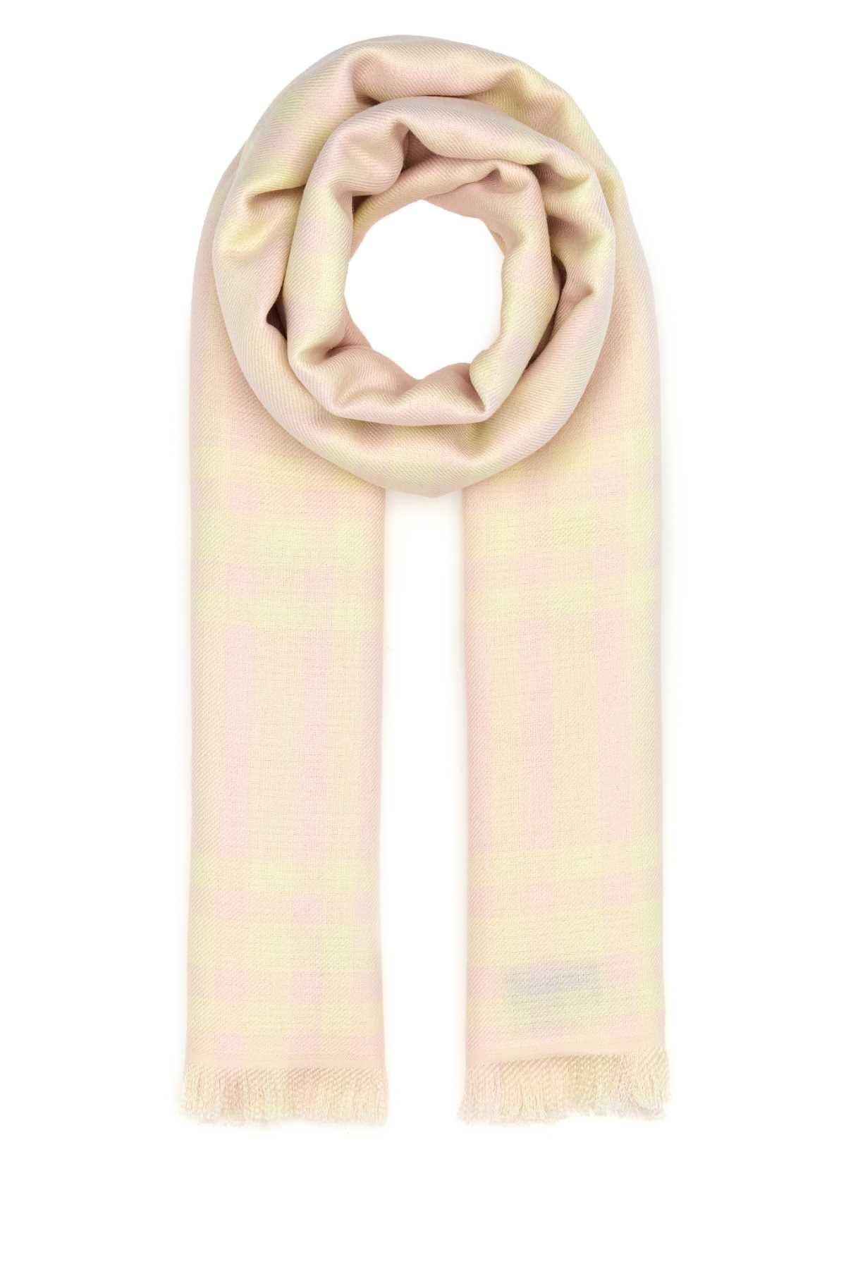 Burberry Women Printed Wool Blend Scarf - 1