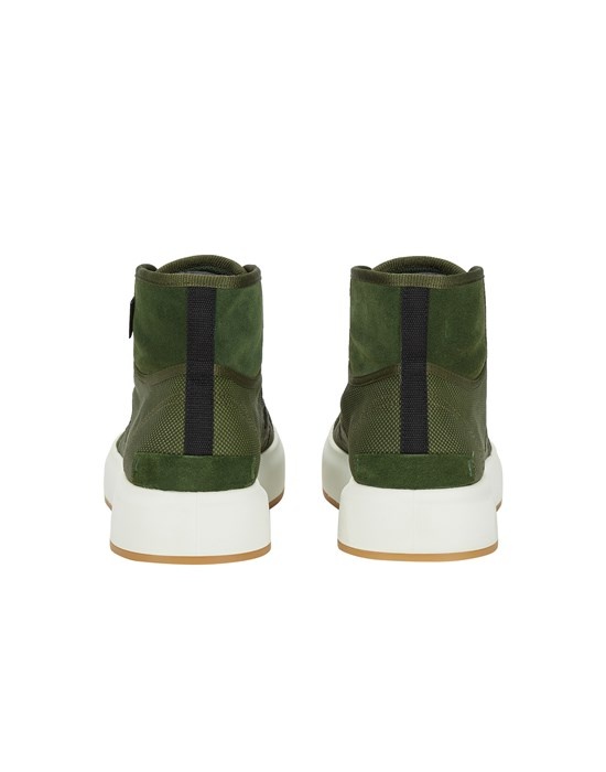 S0440 LEATHER SHOES OLIVE GREEN - 4