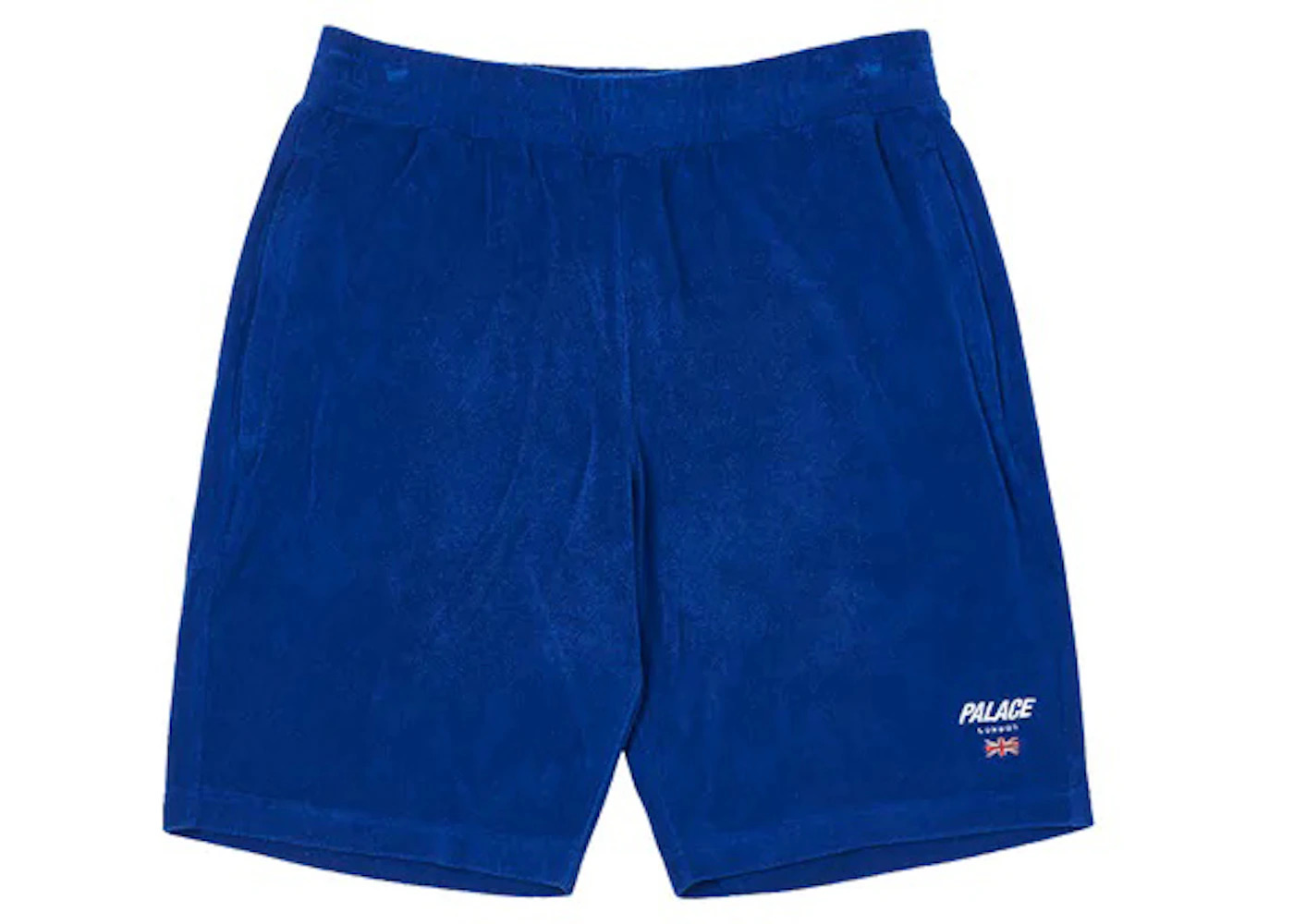 Palace Towelling Shorts Blue - 1