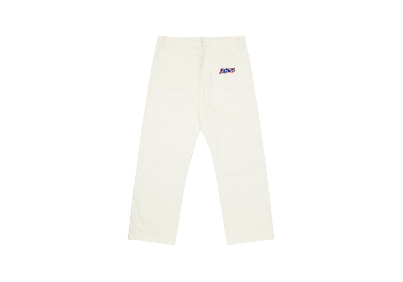 PALACE BAGGIES JEANS WHITE outlook