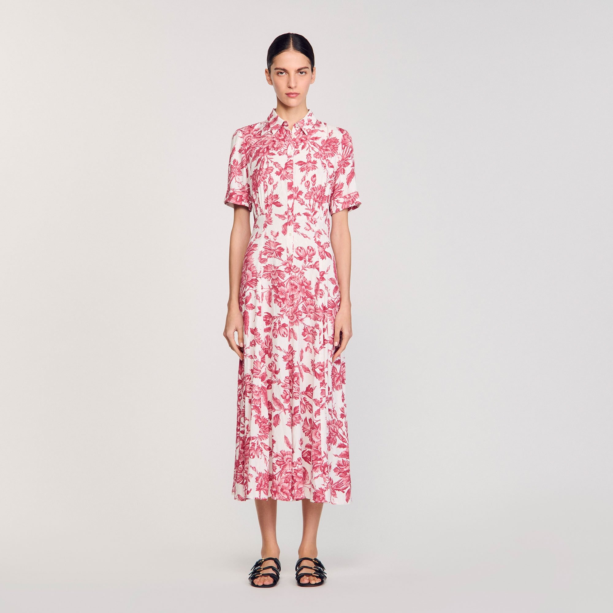 FLORAL PATTERNED MAXI DRESS - 2