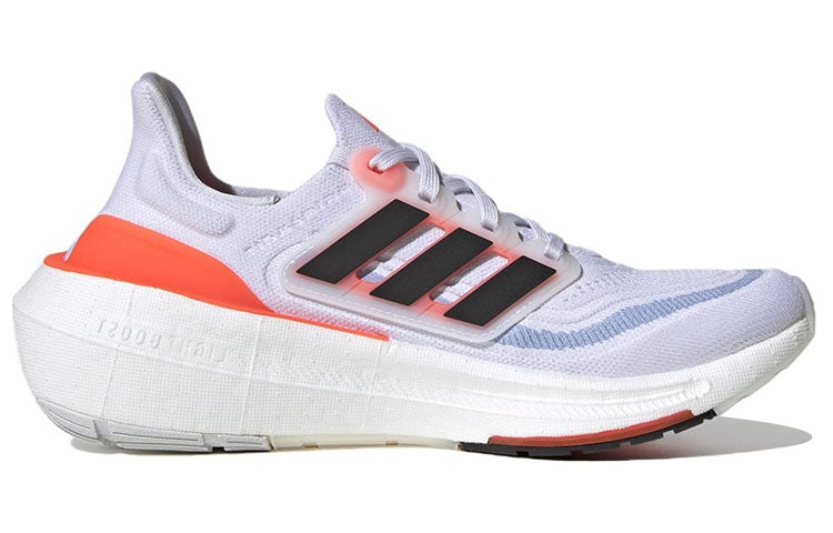 (WMNS)adidas Ultra Boost Light White Black Solar Red HQ6353 - 2