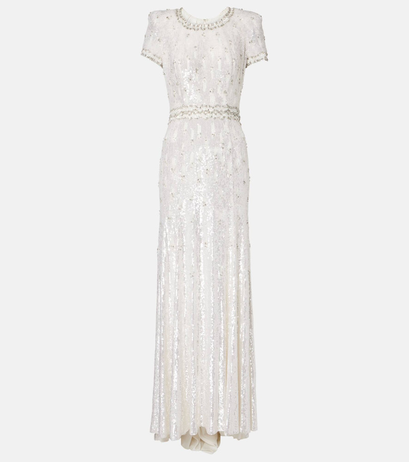 Bridal Kira sequined gown 1