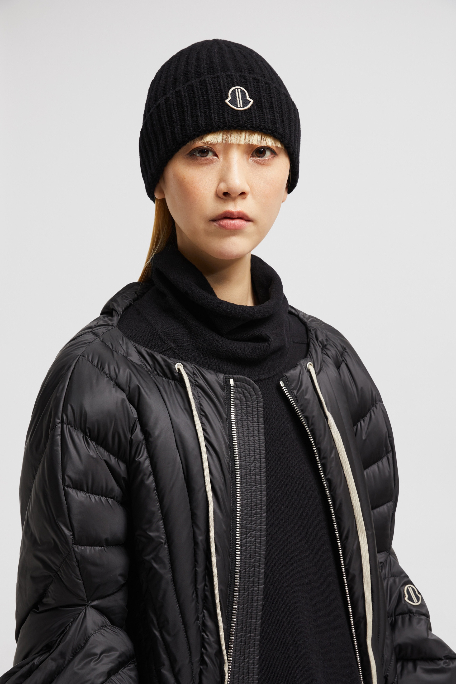 Moncler + Rick Owens Wool & Cashmere Beanie - 3