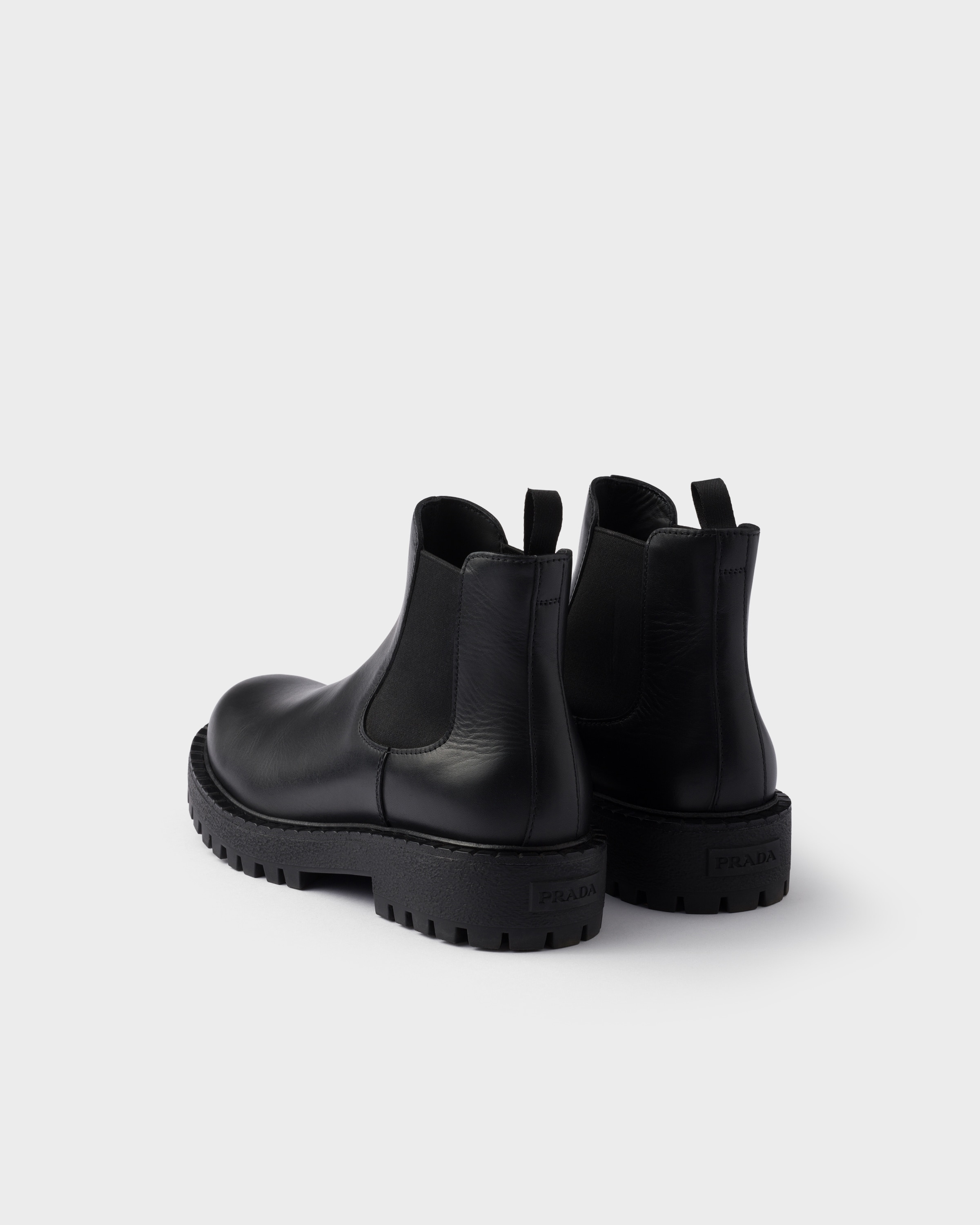 Leather Chelsea boots - 5