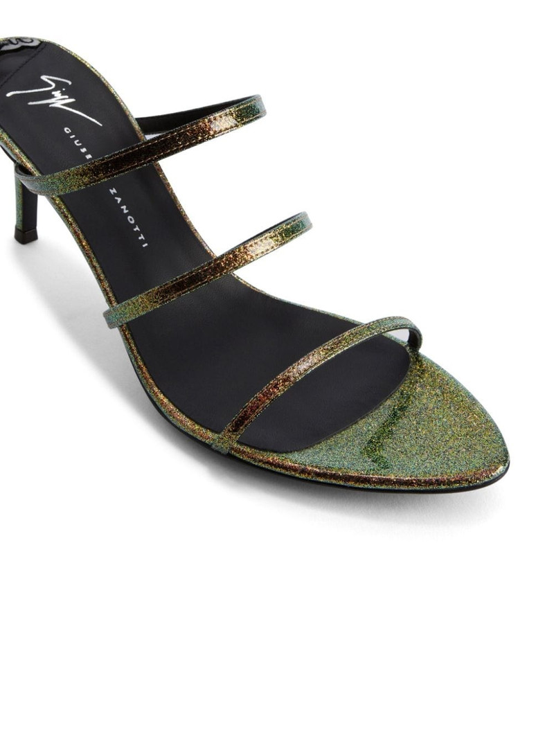 Alimha 70mm leather sandals 4