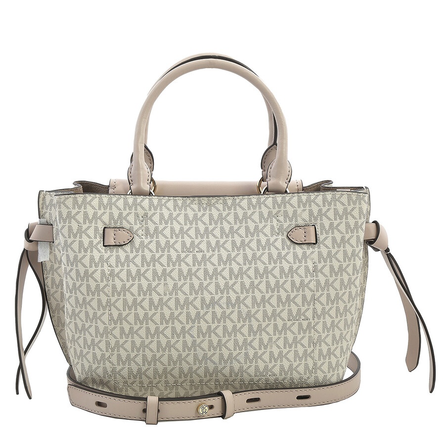 Michael Kors - Michael Kors Signature Logo Small Hamilton Legacy Belted Satchel - 4