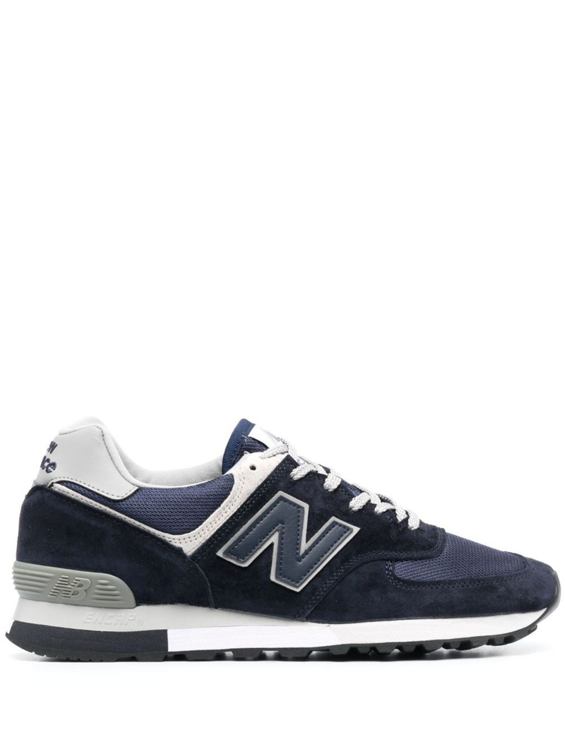 576 logo-patch leather sneakers - 1
